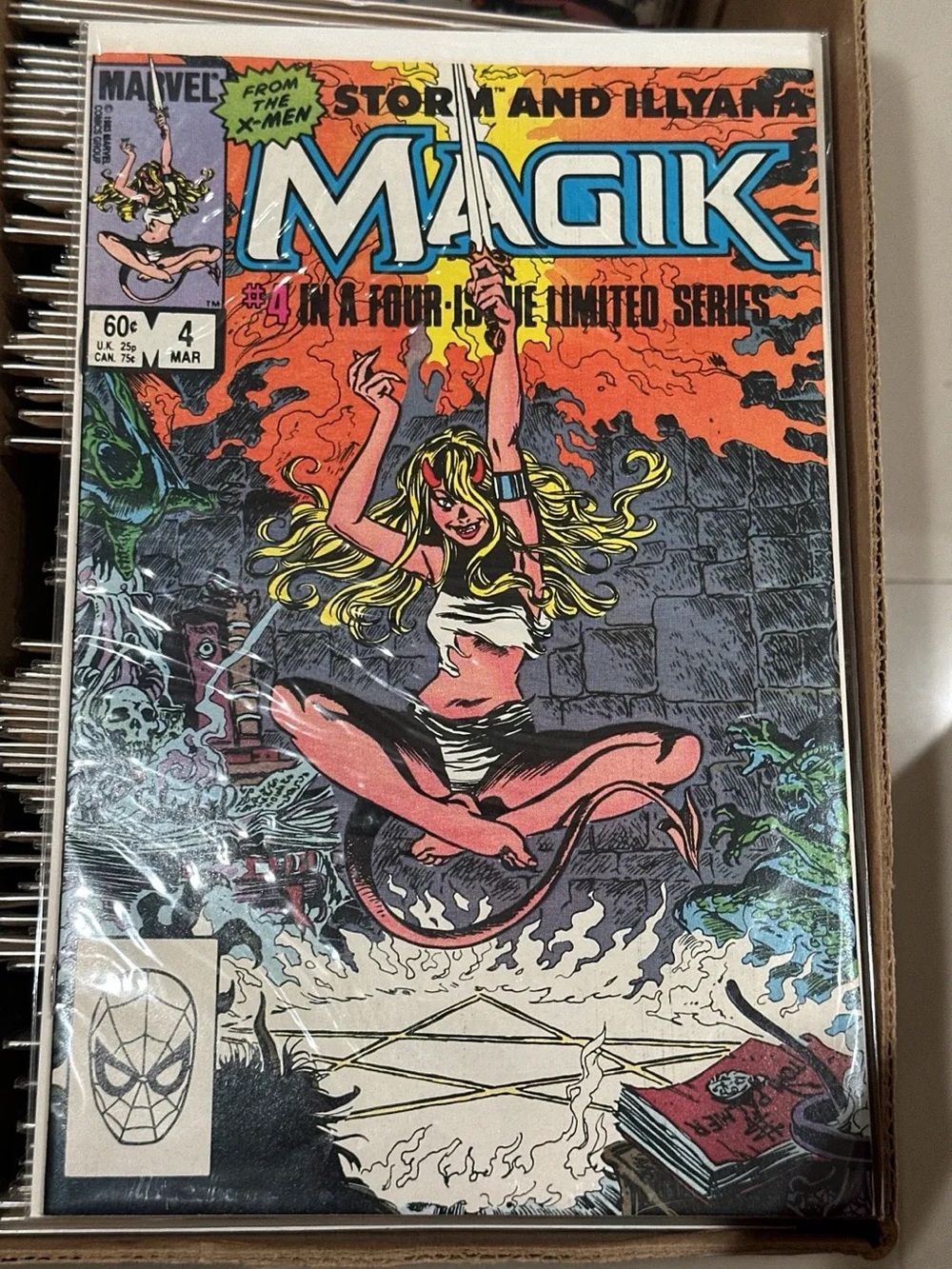 Marvel Magik Comic Book - Multicolor Cover 111 comics all sealed